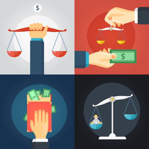 Law Composition Set vector