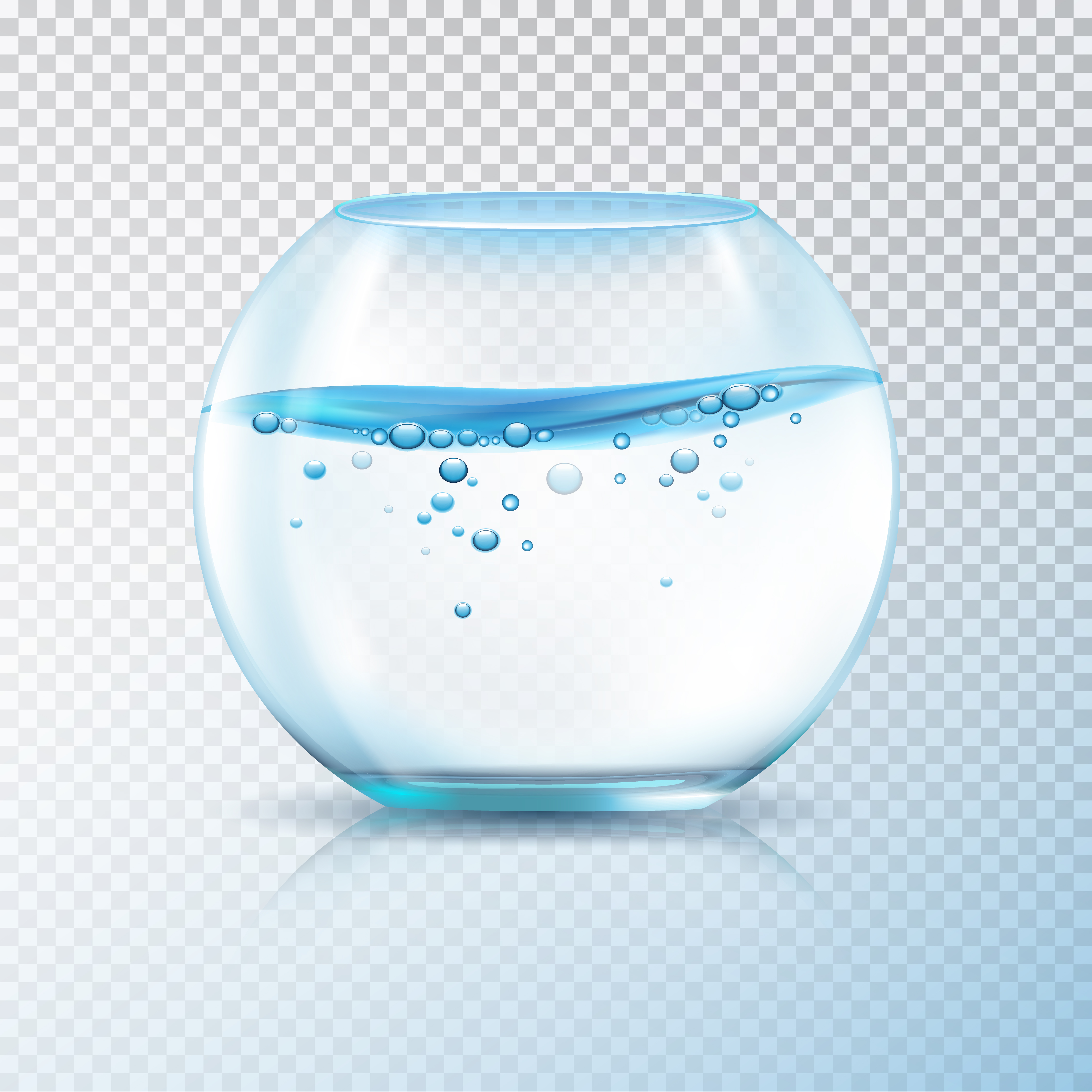Download Fish Bowl Water Bubbles Transparent 481223 - Download Free Vectors, Clipart Graphics & Vector Art