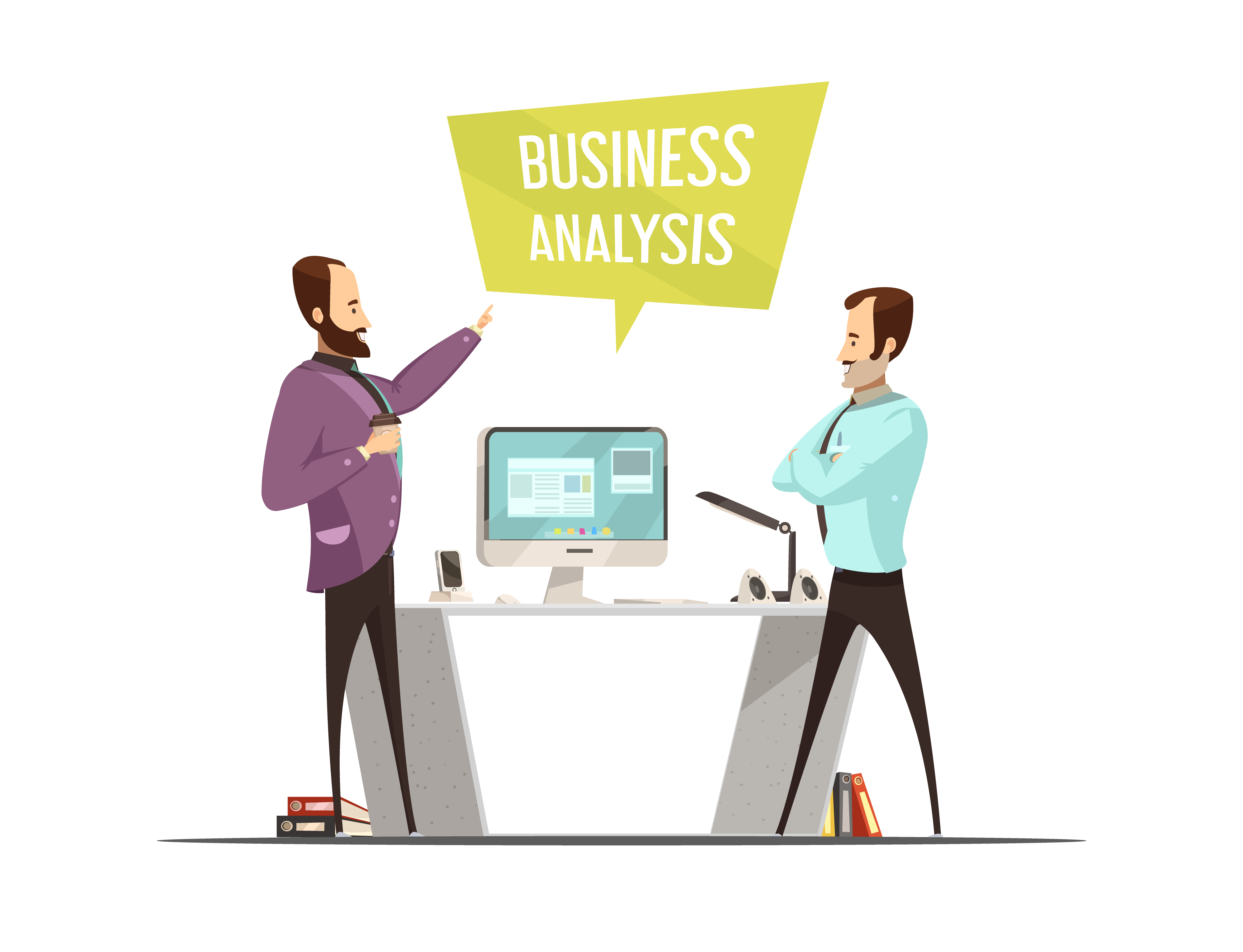 Business Analysis Cartoon Style Design 481553 Vector Art at Vecteezy