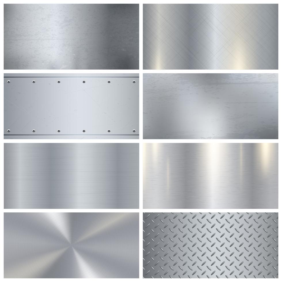 Metal Texture Realistic 3D Samples Collection 481609 Vector Art at Vecteezy