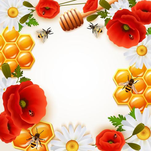 Honey Colored Background  vector