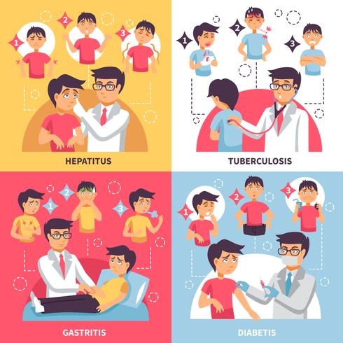 Diagnosis Illnesses Conceptual Composition vector