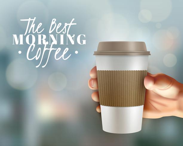 Morning Coffee Background vector