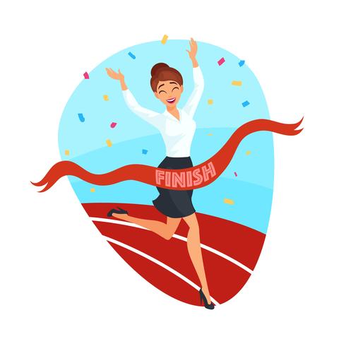 Business Victory Concept vector