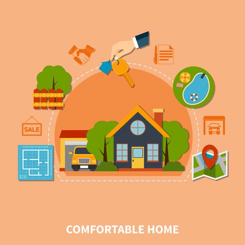 Real Estate Concept vector