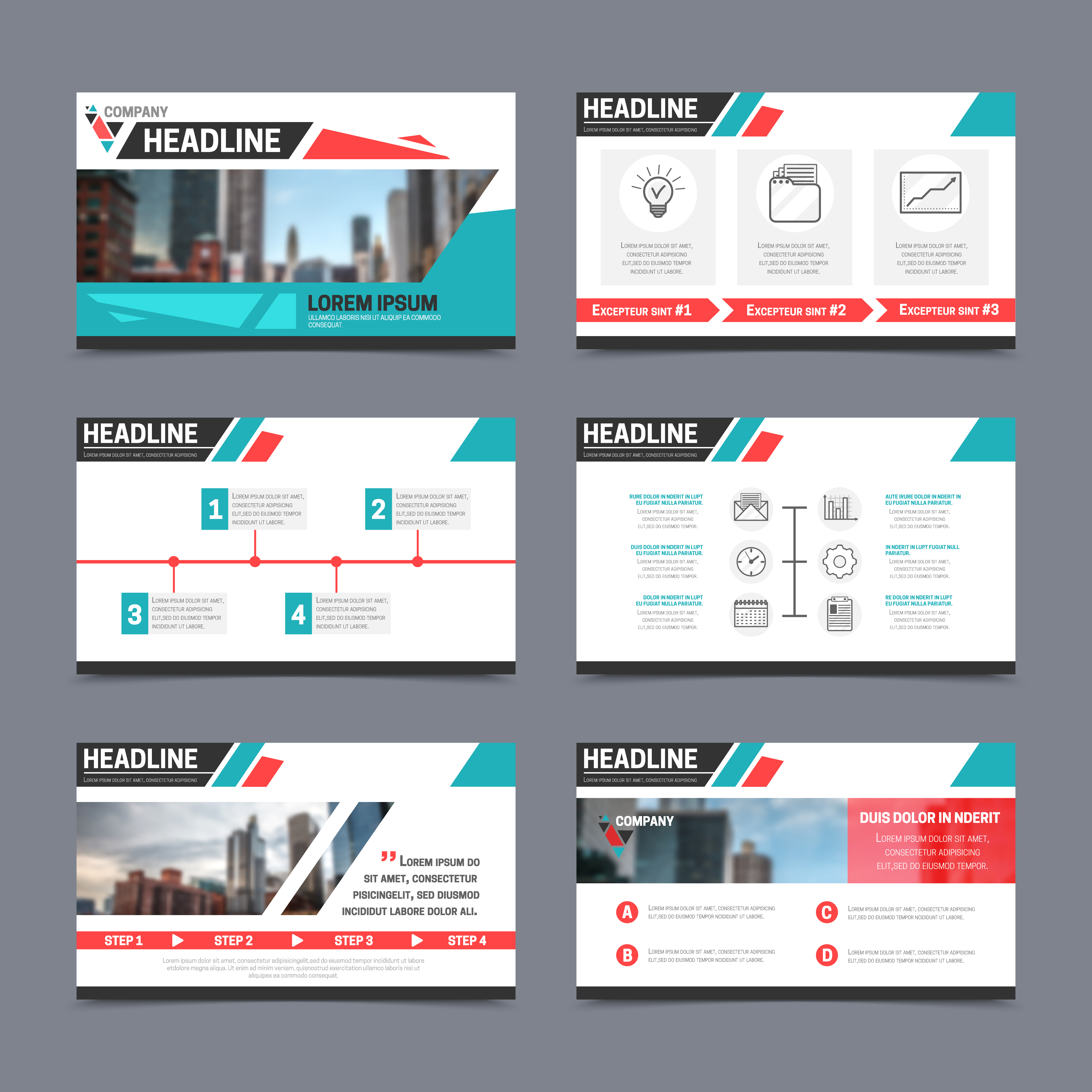 vector presentation templates