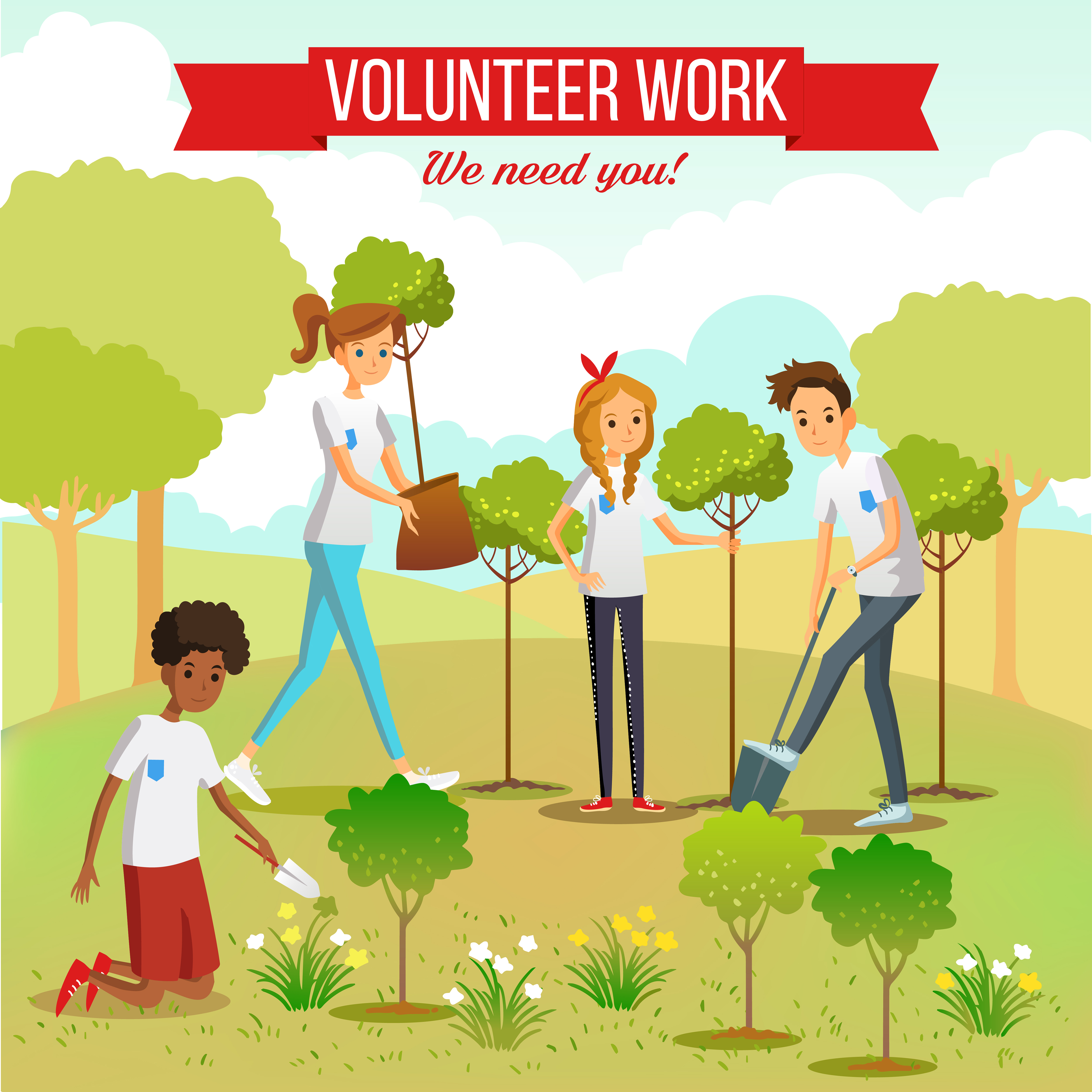 field trip volunteer clipart