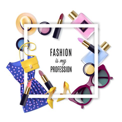 Fashion Concept Set vector