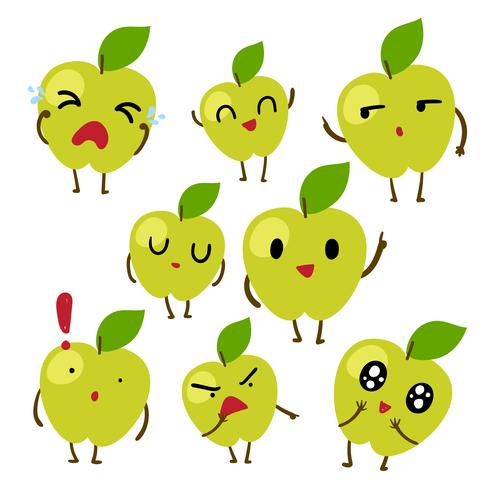 apples character vector design