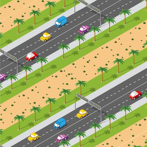 city megapolis structure vector