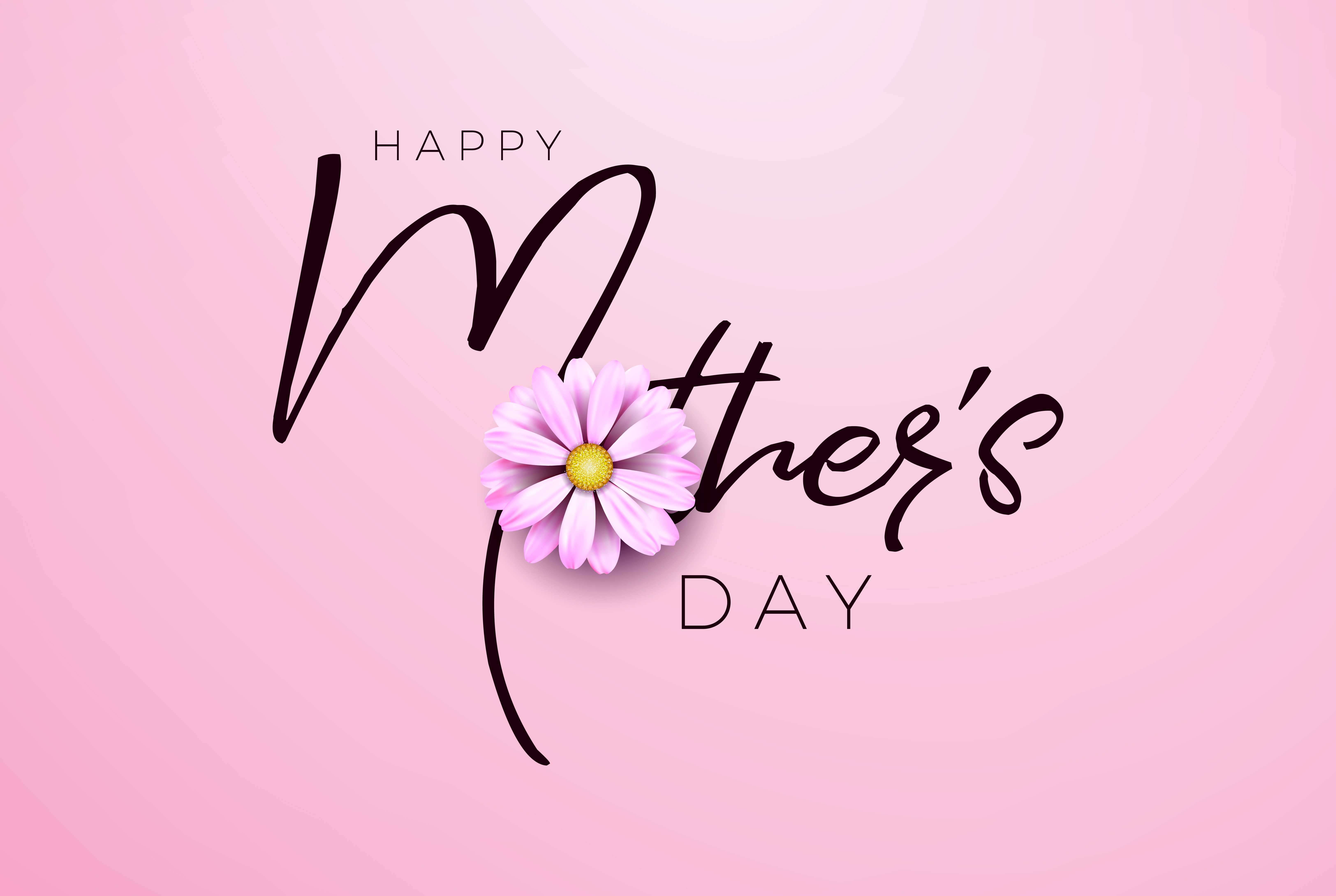 Download Happy Mothers Day Greeting card design with flower and ...