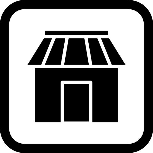 Shop Icon Design vector