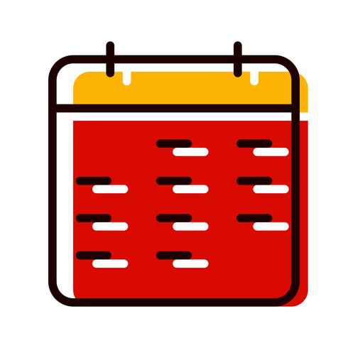 Calendar Icon Design vector