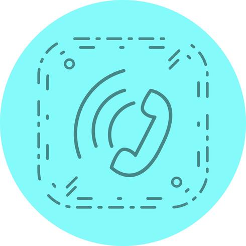 Active Call Icon Design vector