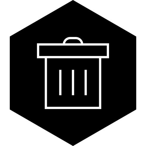 Trash Icon Design vector