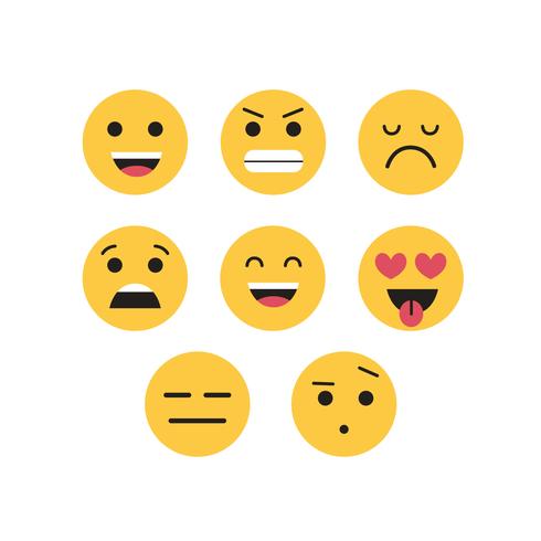 Conjunto de vectores emojis