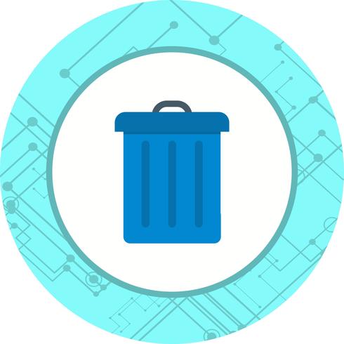 Trash Icon Design vector