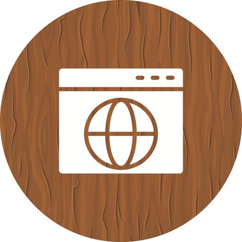 Browser Icon Design vector