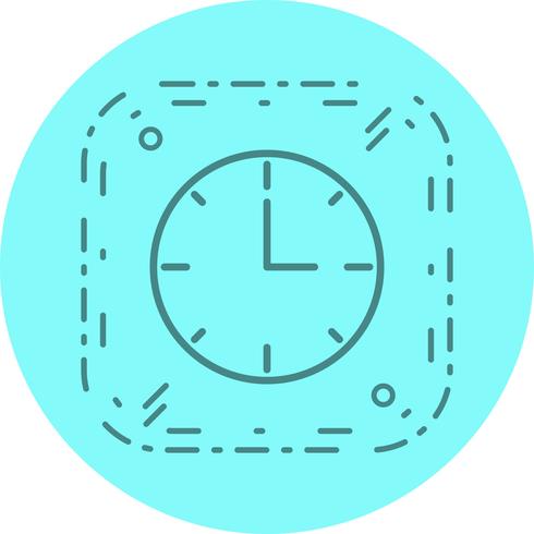 Clock Icon Design vector