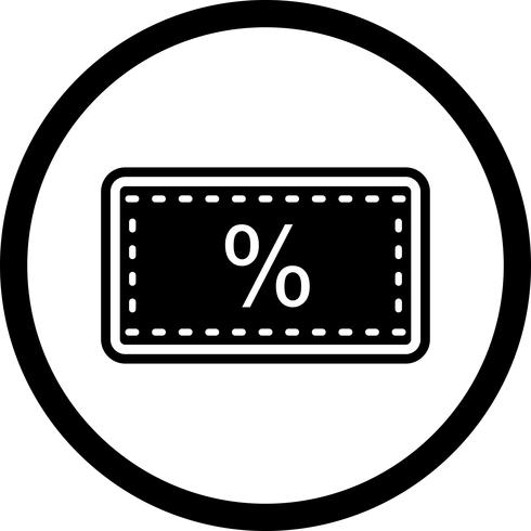 Discount Icon Design vector