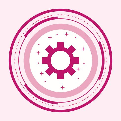 Settings Icon Design vector