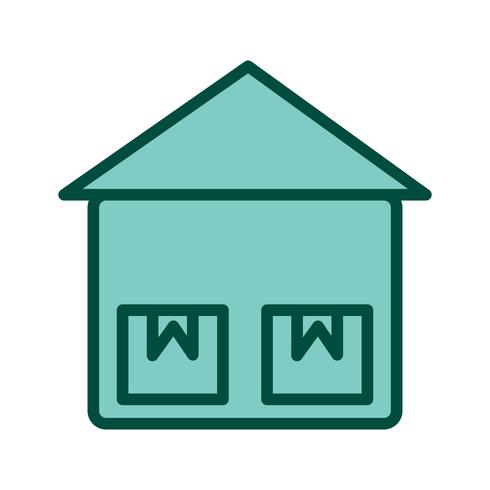 Storage Unit Icon Design vector