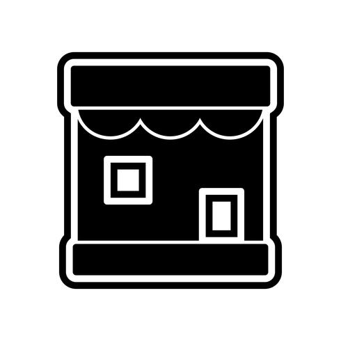 Shop Icon Design vector