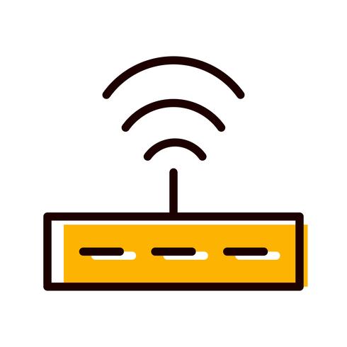  Router Icon Design vector