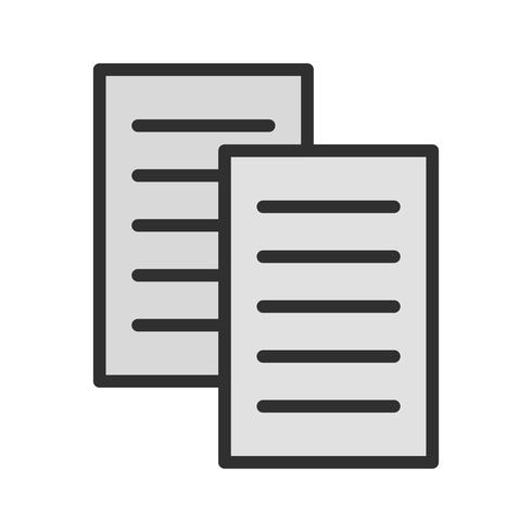 Files Icon Design vector