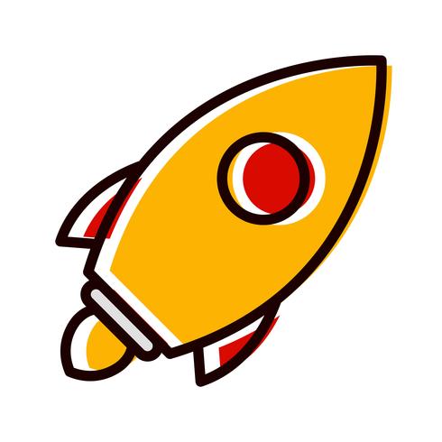 Launch Icon Design vector