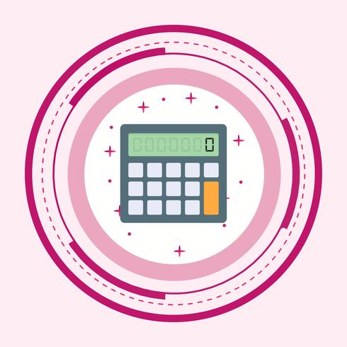 Calculation Icon Design vector