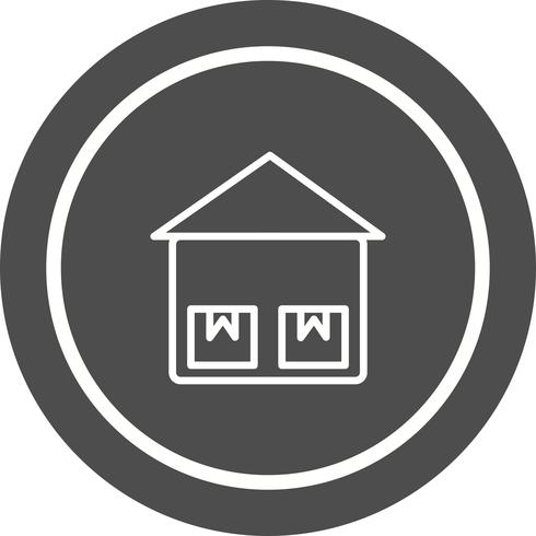 Storage Unit Icon Design vector