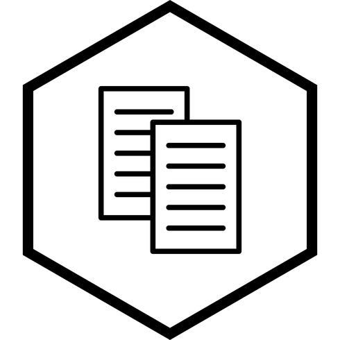 Files Icon Design vector