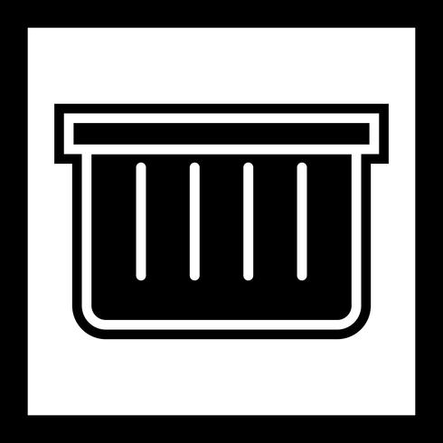 Basket Icon Design vector