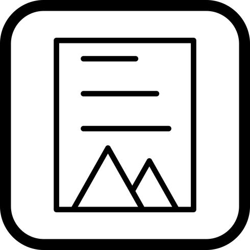 Diseño de icono de documento vector