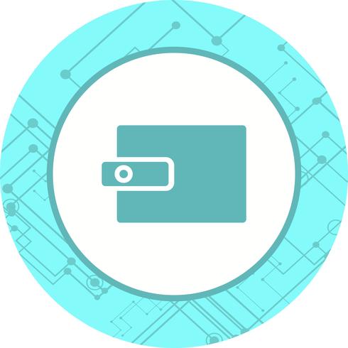 Wallet Icon Design vector