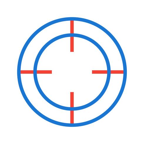 Target Icon Design vector