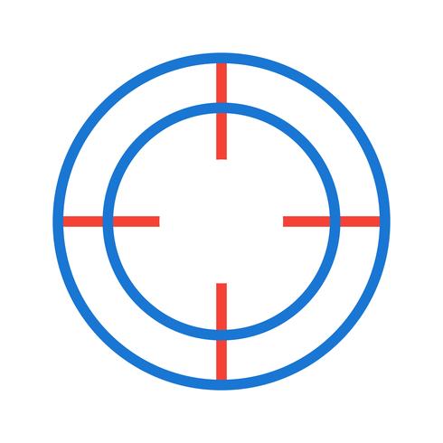 Target Icon Design vector