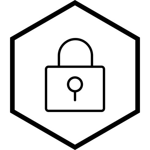 Lock Icon Design vector