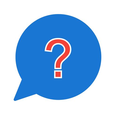 Question Icon Design vector