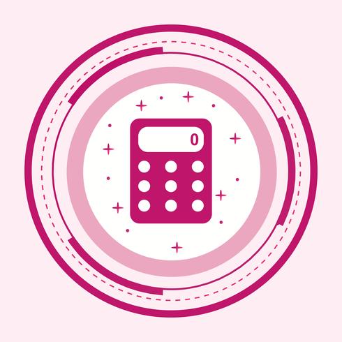 Calculator Icon Design vector