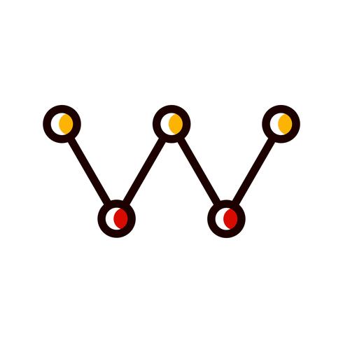 Diseño de icono de enlace vector