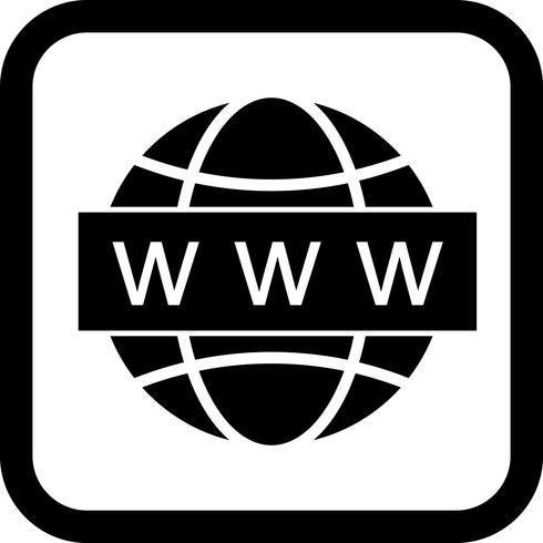 Web Search Icon Design vector