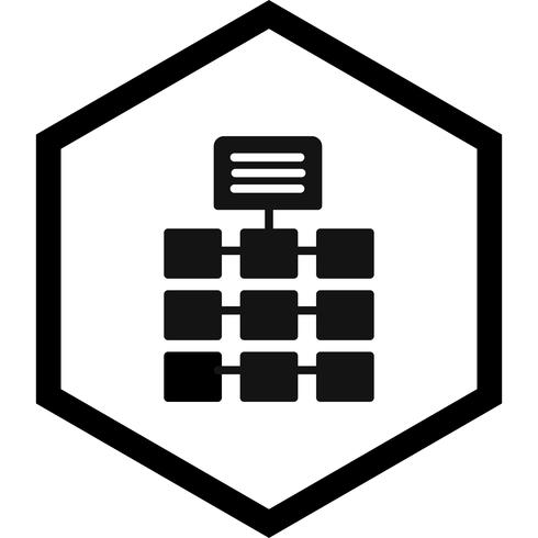 Network Icon Design vector