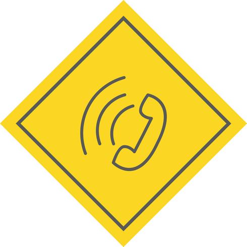 Active Call Icon Design vector