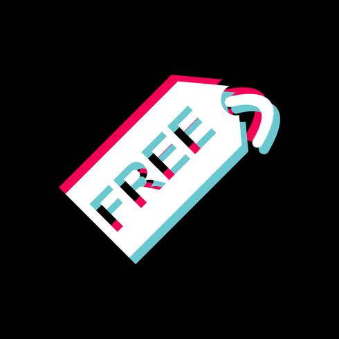  Free Tag Icon Design vector