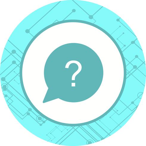 Question Icon Design vector