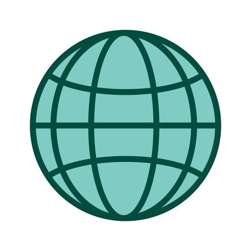 Globe Icon Design vector