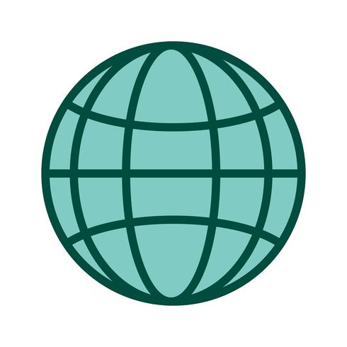  Globe Icon Design vector