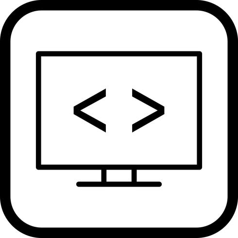 Code optimization Icon Design vector